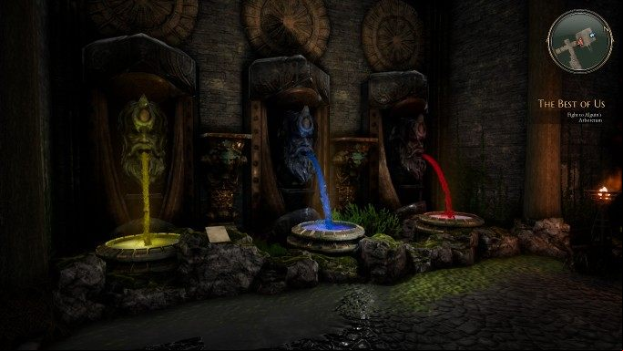 Then remove them from the inventory and insert them into the shrines - Hidden Hand and The Best of Us | The Bards Tale 4 Main Quest Walkthrough - Main Quests - The Bards Tale 4 Game Guide