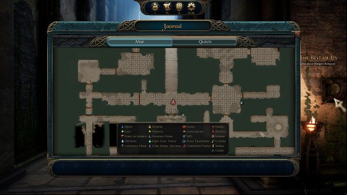 Go back up and go to Skara Brae - Hidden Hand and The Best of Us | The Bards Tale 4 Main Quest Walkthrough - Main Quests - The Bards Tale 4 Game Guide