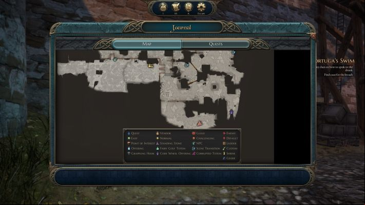 1 - Tortugas Swim | Side Quests in The Bards Tale 4 - Side Quests - The Bards Tale 4 Game Guide