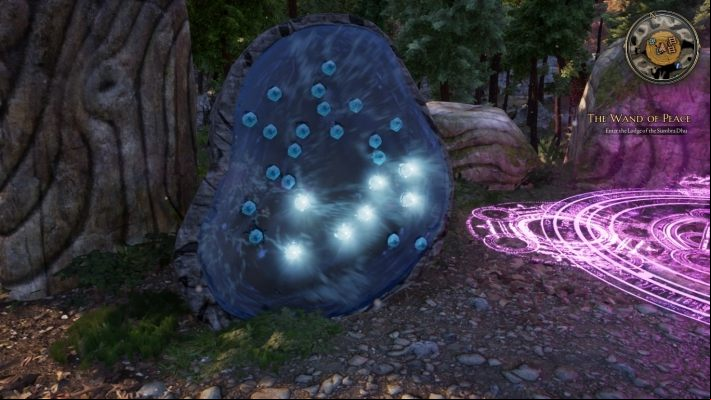 Constellation of the wolf. - The Wand of Peace | Side Quests in The Bards Tale 4 - Side Quests - The Bards Tale 4 Game Guide