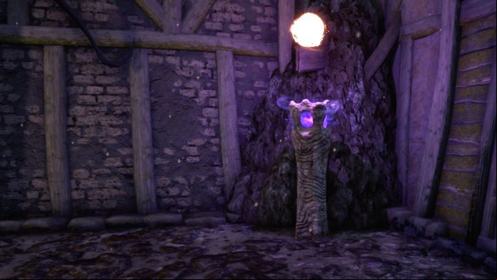 Activated and used lantern - spot where you save your game. - Starting Tips for The Bards Tale 4 Game - Basics - The Bards Tale 4 Game Guide