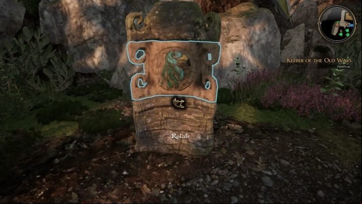 Theres going to be a fairy behind you, stand in a way that lets you throw her into the token - Keeper of the old ways | The Bards Tale 4 Main Quest Walkthrough - Main Quests - The Bards Tale 4 Game Guide