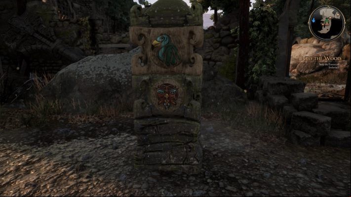 You will find a steel key, chests and a shrine - Into the Wood... | The Bards Tale 4 Main Quest Walkthrough - Main Quests - The Bards Tale 4 Game Guide