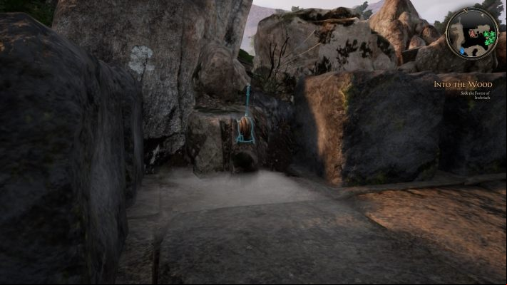 Go back to the room with the fairy, you have to push her till the end of the gate that was opened with the lever - Into the Wood... | The Bards Tale 4 Main Quest Walkthrough - Main Quests - The Bards Tale 4 Game Guide