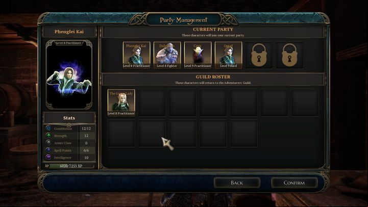 Team management . - Managing Teams in The Bards Tale 4 Game - Party - The Bards Tale 4 Game Guide