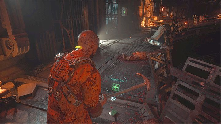 The first healing method is picking up a Health Gel - Callisto Protocol: How to heal and permanently increase the health bar? - FAQ - The Callisto Protocol Guide
