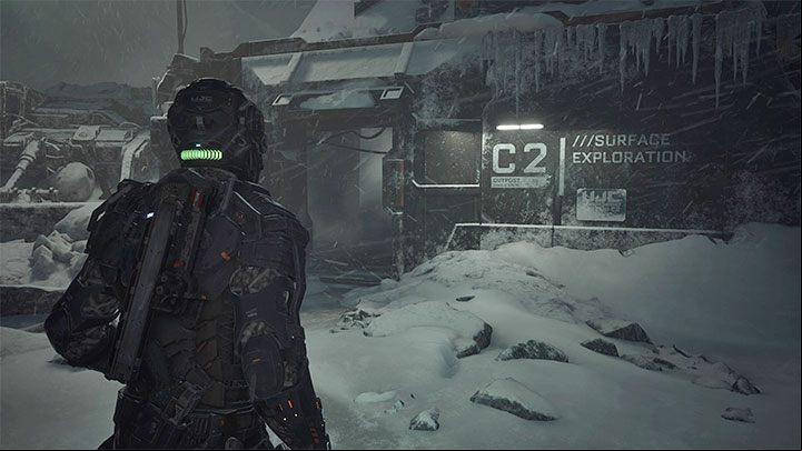 Use the lever to open the large outpost gates - Callisto Protocol: Lost - Walkthrough - The Callisto Protocol Guide