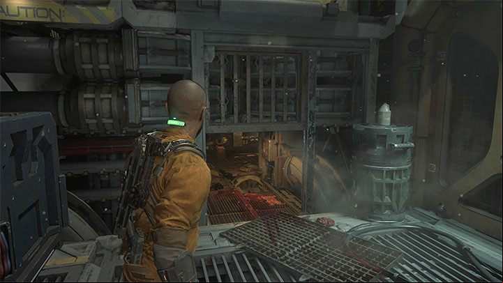 You will reach a room with rotating mechanisms - Callisto Protocol: Habitat - Walkthrough - The Callisto Protocol Guide