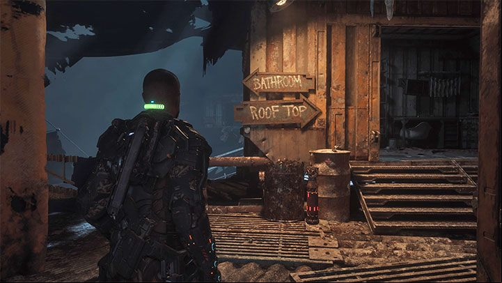 The elevator will take you to Hightown - Callisto Protocol: Colony - Walkthrough - The Callisto Protocol Guide