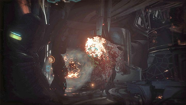 Use the best firearms you have and aim at the upper body of the boss - Callisto Protocol: How to kill Alpha, the final boss? - FAQ - The Callisto Protocol Guide
