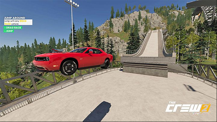 Description: Jump with any drag race vehicle - Album - Street Racing in The Crew 2 - Photo Ops - The Crew 2 Game Guide