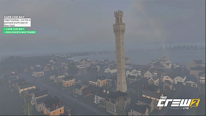 Description: Cape Cod Bay - just like a postcard (north-east of New York) - Album - Off-Roadin in The Crew 2 - Photo Ops - The Crew 2 Game Guide