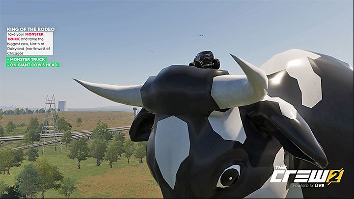 Description: Take your Monster Truck and tame the biggest cow, North of Dairyland - Album - Freestyle in The Crew 2 - Photo Ops - The Crew 2 Game Guide