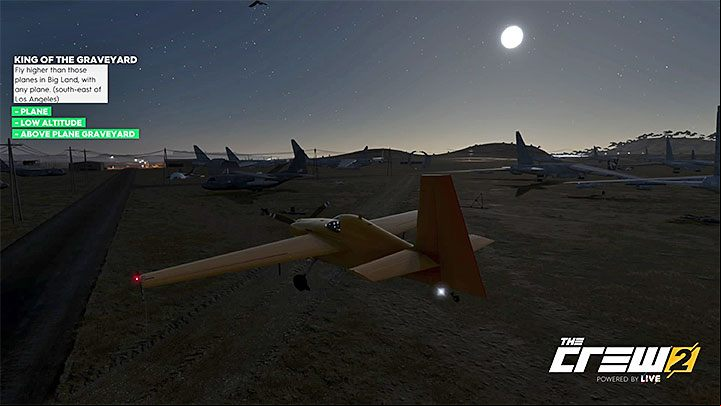 Description: Fly harder than those planes in Big Land, with any plane - Album - Freestyle in The Crew 2 - Photo Ops - The Crew 2 Game Guide