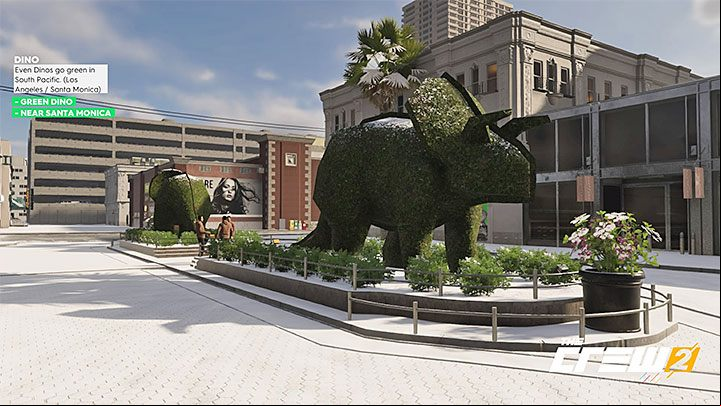 Description: Even Dinos go green in South Pacific - Album - Freestyle in The Crew 2 - Photo Ops - The Crew 2 Game Guide
