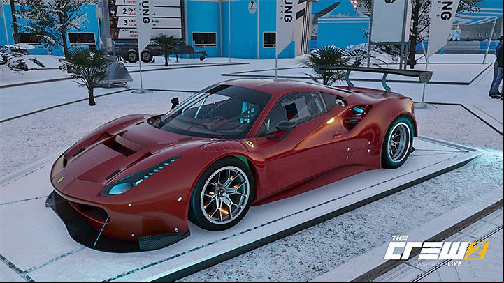 Description: Photo of the FERRARI 488 GT3 Touring Car - Album - Pro Racing The Crew 2 - Photo Ops - The Crew 2 Game Guide