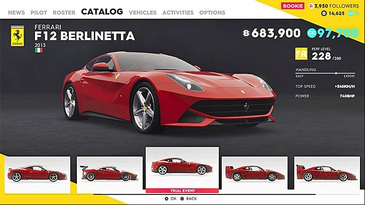 The highest perf level among all the SR vehicles belongs to Ducati Panigale R for about 460,000 bucks - The best vehicles in The Crew 2 - Vehicles - The Crew 2 Game Guide
