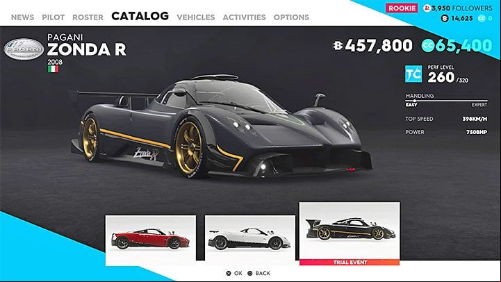 Pagani Zonda R isnt the most expensive Touring Car - it costs only 458,000 bucks - The best vehicles in The Crew 2 - Vehicles - The Crew 2 Game Guide