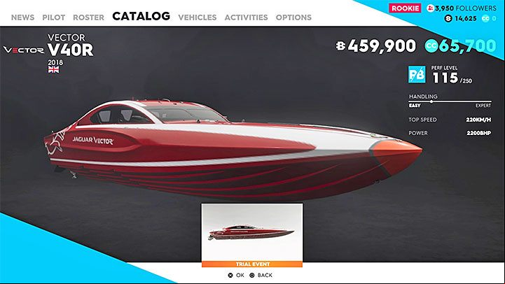 Vector V40R is the fastest and the most powerful Powerboat in The Crew 2 - The best vehicles in The Crew 2 - Vehicles - The Crew 2 Game Guide
