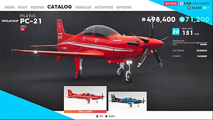 Pilatus PC-21 costs about 500,000 bucks - The best vehicles in The Crew 2 - Vehicles - The Crew 2 Game Guide