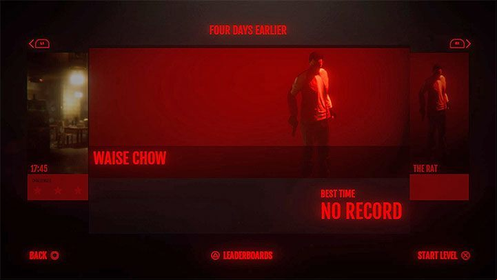 This is a mandatory boss fight that takes place after you complete all missions of the first chapter - Four Days Earlier - Waise Chow in Chapter 1 (Four Days Earlier) | Bosses in The Hong Kong Massacre - Bosses - The Hong Kong Massacre Guide