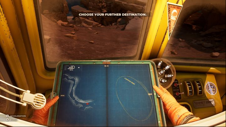 By taking the left road, Yasna will obey the Astrogator's order and head to the landing zone to leave the planet - The Invincible: Which way to go - The road to the landing zone or to the Alliance base? - Important Choices - The Invincible Guide