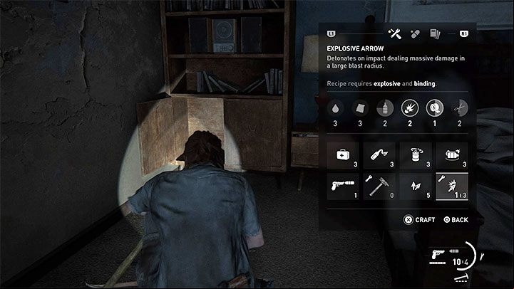 You cant craft all kinds of items right after starting TLoU 2 - The Last of Us 2: Crafting - list of items - Character development and equipment upgrades - The Last of Us 2 Guide