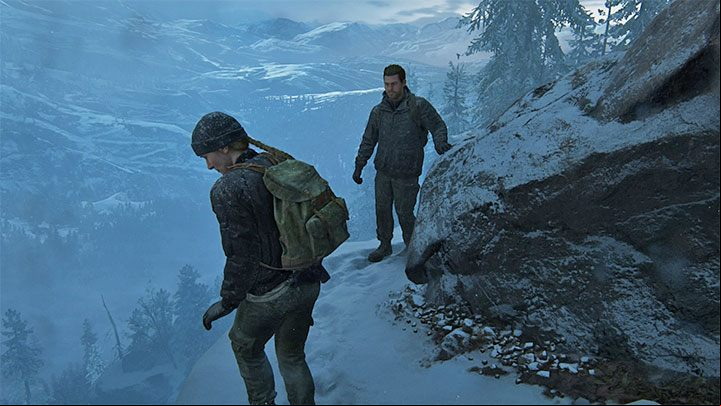 One of the major curiosities of The Last of Us 2 is that Abby suffers from a fear of heights, and this has been shown throughout her campaign - The Last of Us 2: Easter-eggs on Abbys stages - Easter-eggs and curiosities and - The Last of Us 2 Guide