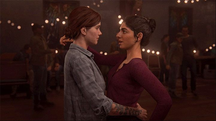 Dina initially only becomes friends with Ellie, although, by the time the game begins, Dina and Ellie are already a couple (Dina is bisexual) - The Last of Us 2: Dina - Important characters - The Last of Us 2 Guide