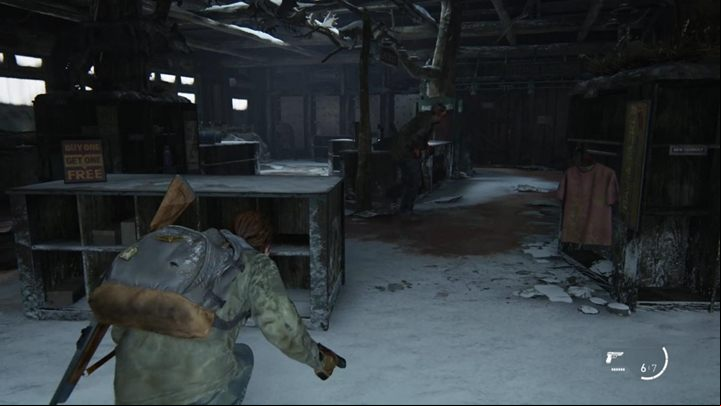 Search the room, then jump out the window - you will come across another two runners - The Last of Us 2: The Overlook, Patrol, Jackson walkthrough - Jackson - The Last of Us 2 Guide