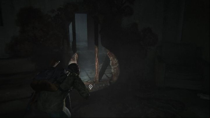 After the cut-scene, climb on the truck and the go through a hole into the building - The Last of Us 2: The Overlook, Patrol, Jackson walkthrough - Jackson - The Last of Us 2 Guide