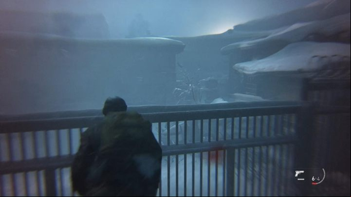 Jump on the protruding containers and jump to the other side of the gate - The Last of Us 2: The Horde, The Chalet, Jackson walkthrough - Jackson - The Last of Us 2 Guide