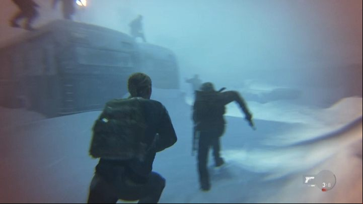 Use the gondola to jump out of the hangar and run after Joel and Tommy - The Last of Us 2: The Horde, The Chalet, Jackson walkthrough - Jackson - The Last of Us 2 Guide