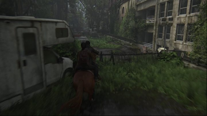 This is the last moment to explore other nooks and areas of previously visited locations - TLoU2: Return to the gate with fuel canister, Seattle Day 1, Ellie walkthrough - Seattle Day 1 - Ellie - The Last of Us 2 Guide