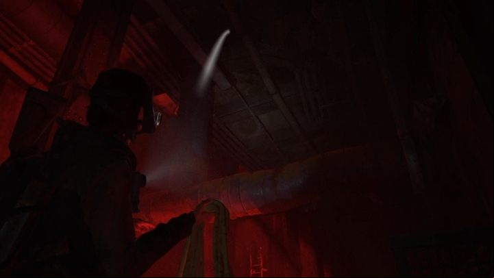 Climb the ladder and pick up the rope - The Last of Us 2: The Tunnels, Seattle Day 1, Ellie walkthrough - Seattle Day 1 - Ellie - The Last of Us 2 Guide