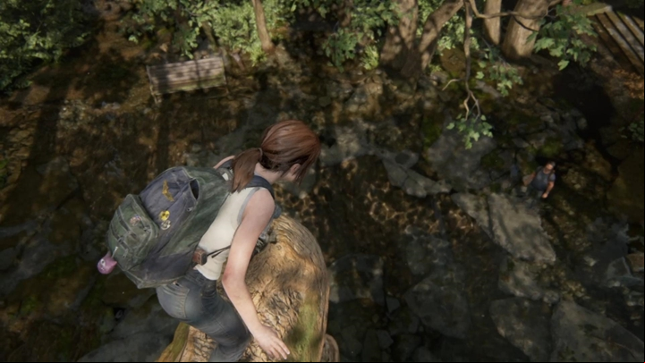 Continue the way forward until you reach the giant dinosaur statue - The Last of Us 2: The Birthday Gift - flashback, Seattle Day 1 Ellie walkthrough - Seattle Day 1 - Ellie - The Last of Us 2 Guide