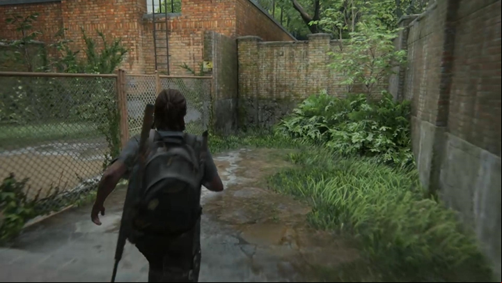 Enter one of the buildings and then reach its back - you will find a ladder that you can climb to the roof - The Last of Us 2: Hillcrest, Seattle Day 2 Ellie walkthrough - Seattle Day 2 - Ellie - The Last of Us 2 Guide