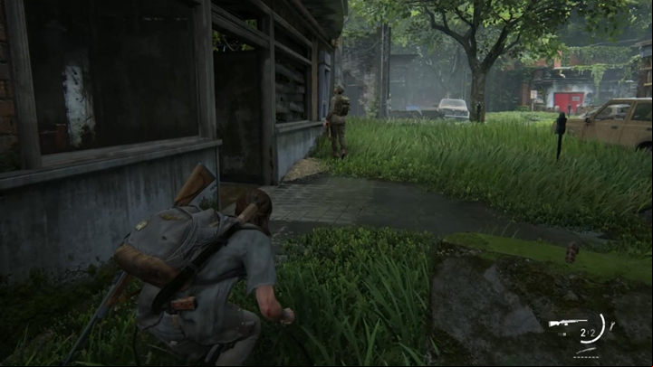 You will reach an area patrolled by a wolf squad - The Last of Us 2: Hillcrest, Seattle Day 2 Ellie walkthrough - Seattle Day 2 - Ellie - The Last of Us 2 Guide