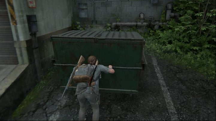 You get to a square where you can approach the gate - The Last of Us 2: Hillcrest, Seattle Day 2 Ellie walkthrough - Seattle Day 2 - Ellie - The Last of Us 2 Guide
