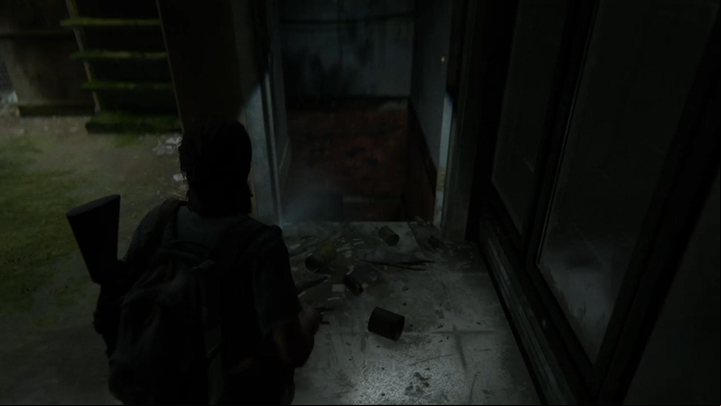 Now jump down to the basement, where you will hear a Shambler in the distance - The Last of Us 2: Hillcrest, Seattle Day 2 Ellie walkthrough - Seattle Day 2 - Ellie - The Last of Us 2 Guide