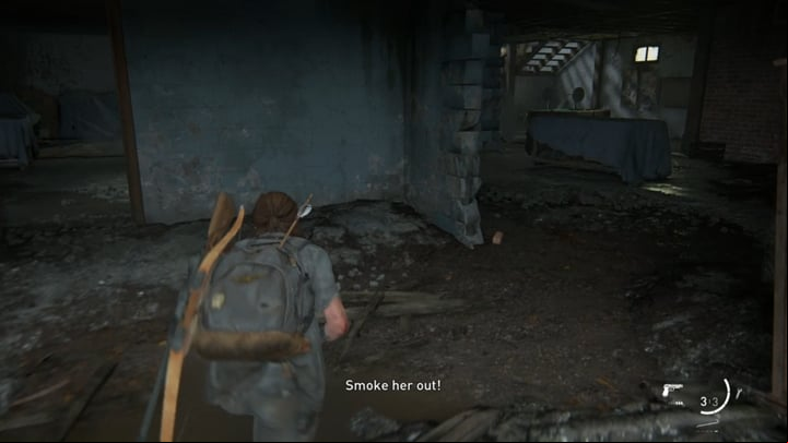 Its going to get worse here because the dog will detect you almost immediately - The Last of Us 2: Hillcrest, Seattle Day 2 Ellie walkthrough - Seattle Day 2 - Ellie - The Last of Us 2 Guide