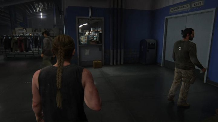 Once you gain control over Abby, follow Manny - The Last of Us 2: The Stadium, Seattle Day 1 Abby walkthrough - Seattle Day 1 - Abby - The Last of Us 2 Guide
