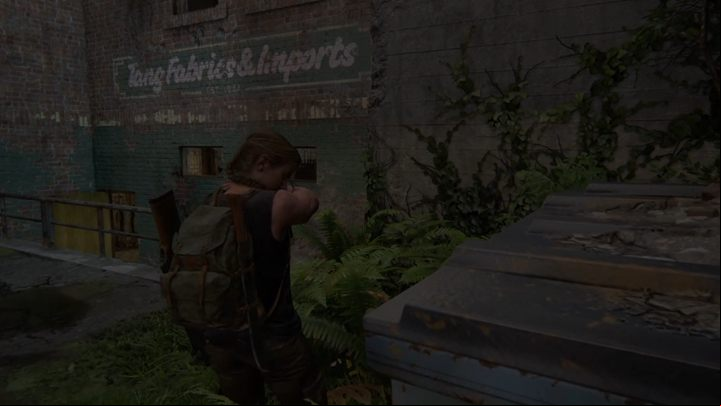 First, follow Manny and enter the building - The Last of Us 2: Hostile Territory, Seattle Day 1 Abby walkthrough - Seattle Day 1 - Abby - The Last of Us 2 Guide