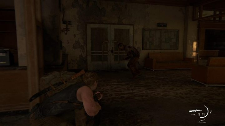 Leave the building and jump to the other side - The Last of Us 2: Hostile Territory, Seattle Day 1 Abby walkthrough - Seattle Day 1 - Abby - The Last of Us 2 Guide