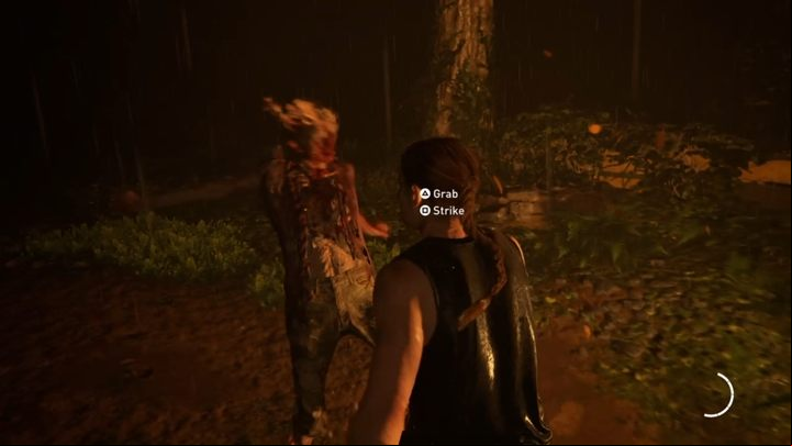 Run after the woman holding the torch - The Last of Us 2: The Forest, Seattle Day 1 Abby walkthrough - Seattle Day 1 - Abby - The Last of Us 2 Guide