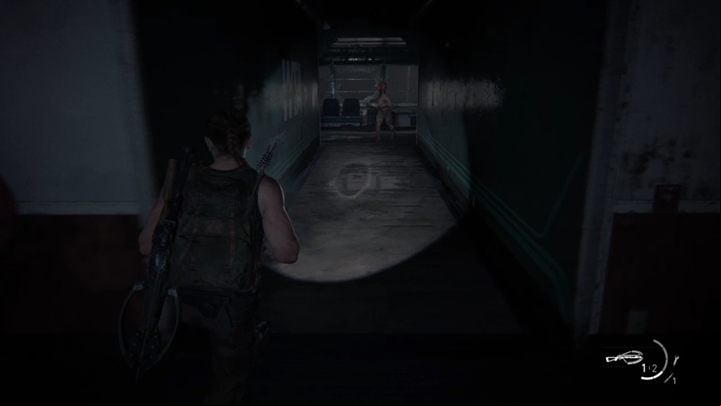 You can test the weapon right away because there are mutants on board - The Last of Us 2: The Coast, Seattle Day 1 Abby walkthrough - Seattle Day 1 - Abby - The Last of Us 2 Guide