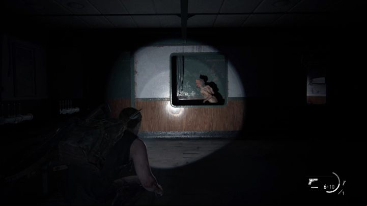 Continue along the deck and kill the next clicker - The Last of Us 2: The Coast, Seattle Day 1 Abby walkthrough - Seattle Day 1 - Abby - The Last of Us 2 Guide