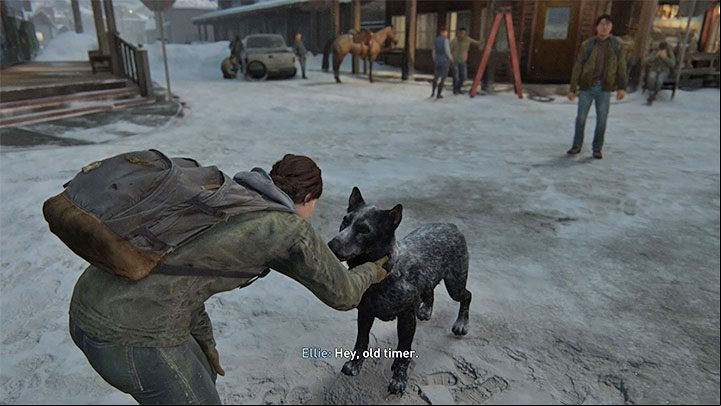 During Ellies story, friendly interactions with dogs are unfortunately very limited - The Last of Us 2: Dogs guide - Basics - The Last of Us 2 Guide