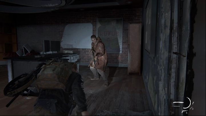 Follow Lev - a companion will show you the way to the top of the skyscraper - The Last of Us 2: The Shortcut, Seattle Day 2 Abby walkthrough - Seattle Day 2 - Abby - The Last of Us 2 Guide