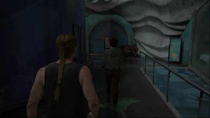 After the cutscene, you have to follow Yara - The Last of Us 2: Return to the Aquarium, Seattle Day 2 Abby walkthrough - Seattle Day 2 - Abby - The Last of Us 2 Guide
